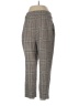 Zara Basic Plaid Gray Casual Pants Size L - photo 2