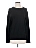 Halogen Solid Black Pullover Sweater Size L - photo 1