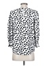 Assorted Brands Animal Print White Long Sleeve Blouse Size S - photo 2