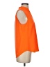 Cremieux Orange Sleeveless Blouse Size S - photo 4