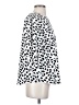 Assorted Brands Animal Print White Long Sleeve Blouse Size S - photo 4
