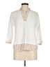 Chenault Ivory 3/4 Sleeve Blouse Size M - photo 1