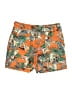 Peace + Love Tropical Orange Board Shorts Size S - photo 1