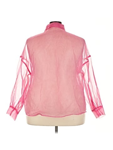 Shein Curve 3/4 Sleeve Blouse (view 2)