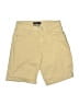 Aeropostale Solid Yellow Khaki Shorts Size 8 - photo 1