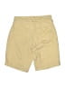 Aeropostale Solid Yellow Khaki Shorts Size 8 - photo 2