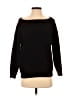 Unbranded Solid Black Pullover Sweater Size S - photo 1