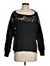 Pam & Gela Paisley Black Pullover Sweater Size S - photo 1