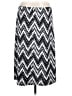 Valerie Stevens Chevron-herringbone Black Casual Skirt Size M - photo 1
