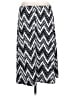 Valerie Stevens Chevron-herringbone Black Casual Skirt Size M - photo 2