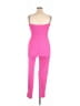 Shein Curve Solid Pink Jumpsuit Size 14 (1) - photo 2