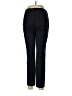 Ecru Solid Black Dress Pants Size M - photo 2