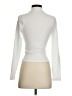 Ann Taylor LOFT White Blue Turtleneck Sweater Size XS - photo 2