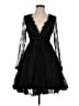 Mac Duggal 100% Polyester Black Cocktail Dress Size 0 - photo 1