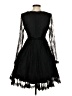 Mac Duggal 100% Polyester Black Cocktail Dress Size 0 - photo 2