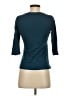 Deletta Teal 3/4 Sleeve Top Size XS - photo 2