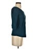 Deletta Teal 3/4 Sleeve Top Size XS - photo 4