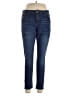 !It Jeans Solid Blue Jeans Size 14 - photo 1