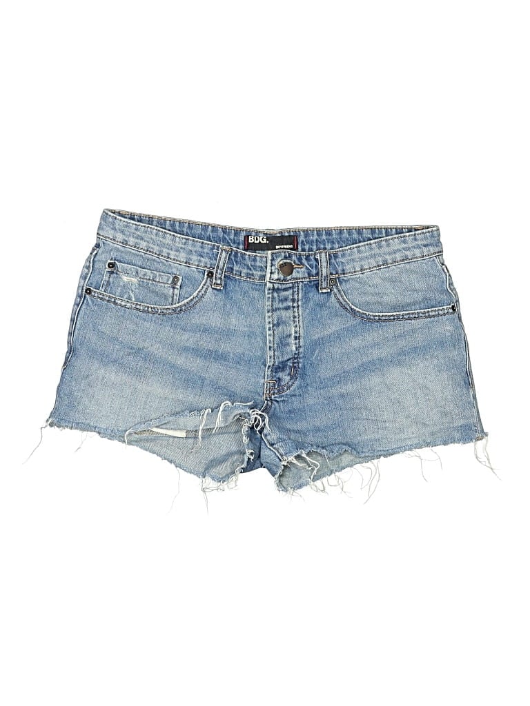 Pre-owned Bdg Denim Shorts In Blue
