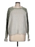 John & Jenn Tweed Silver Pullover Sweater Size L - photo 1