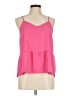 Olive and Oak 100% Polyester Solid Pink Sleeveless Blouse Size M - photo 1