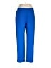 IMAN Solid Blue Casual Pants Size L - photo 1