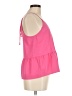 Olive and Oak 100% Polyester Solid Pink Sleeveless Blouse Size M - photo 4