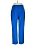 IMAN Solid Blue Casual Pants Size L - photo 2