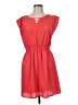 Bebop Solid Red Casual Dress Size M - photo 1
