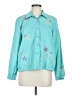 Alfred Dunner 100% Polyester Teal Cardigan Size 8 (petite) - photo 1