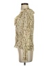 CAbi Ivory Long Sleeve Blouse Size S - photo 5