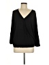 up! Black Long Sleeve Blouse Size L - photo 1