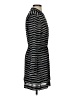 A.L.C. Stripes Black Casual Dress Size 4 - photo 4