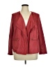 YOINS 100% Polyester Red Blazer Size 0X - photo 1