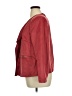 YOINS 100% Polyester Red Blazer Size 0X - photo 5