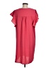 Gibson Look 100% Polyester Solid Pink Ivory Casual Dress Size M - photo 2