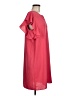 Gibson Look 100% Polyester Solid Pink Ivory Casual Dress Size M - photo 4