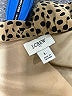 J.Crew Factory Store 100% Polyester Brown Long Sleeve Blouse Size L - photo 7