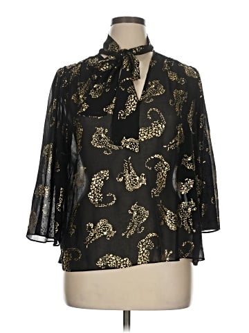Hutch 3/4 Sleeve Blouse (view 1)