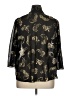 Hutch 100% Polyester Black 3/4 Sleeve Blouse Size XL - photo 2