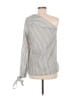 Robert Rodriguez Silver Long Sleeve Blouse Size 6 - photo 2