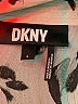 DKNY Animal Print Silver Long Sleeve Blouse Size L - photo 6