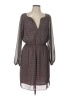 Max Studio Chevron-herringbone Gray Casual Dress Size L - photo 1