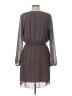 Max Studio Chevron-herringbone Gray Casual Dress Size L - photo 2