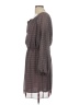 Max Studio Chevron-herringbone Gray Casual Dress Size L - photo 5