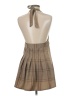Love & Piece Plaid Tan Cocktail Dress Size M - photo 2
