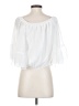Assorted Brands 100% Polyester White 3/4 Sleeve Blouse Size S - photo 2