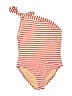 J.Crew Stripes Red Swimsuit Bottoms Size 14 - photo 1