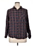 C established 1946 Plaid Gray Long Sleeve Button-Down Shirt Size 14 - 16 - photo 1