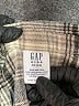 Gap Kids Plaid Gray Long Sleeve Button-Down Shirt Size 4 - 5 - photo 3